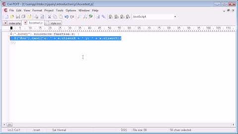 jQuery Tutorial - 49 - Hover over description