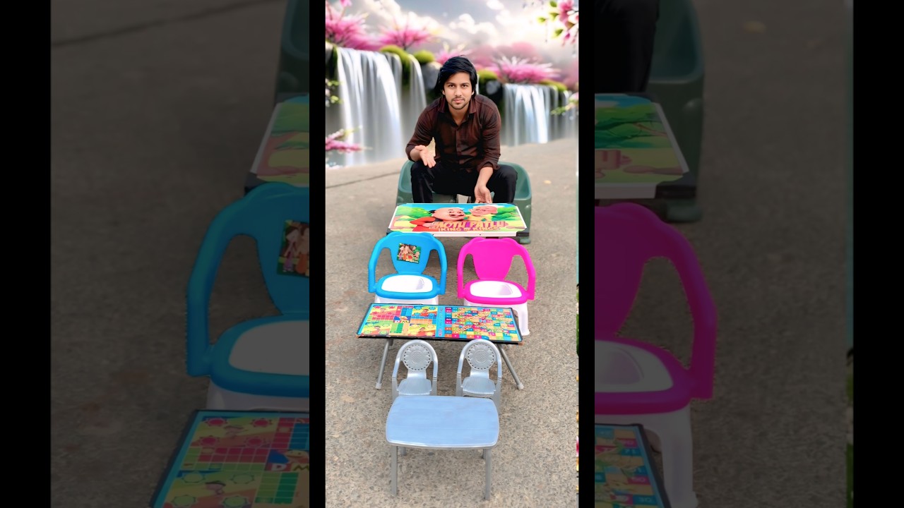 Parking chair 💺 and school chair and home written table unboxing 😱💯