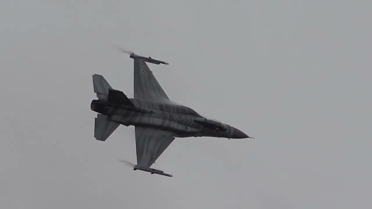 Polish F-16C, Totterdown, RIAT 2025