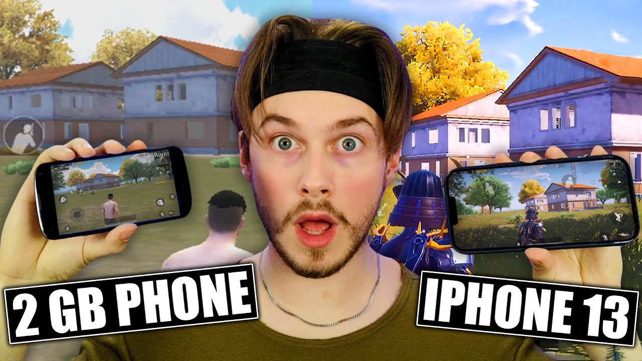 IPHONE 13 vs 2GB RAM PHONE 😱