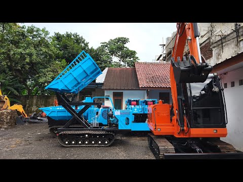 Jual Crawler Dumper Scissor Lift & Excavator XCMG XE60GPRO / XE75GA | Unit Baru Siap Kerja