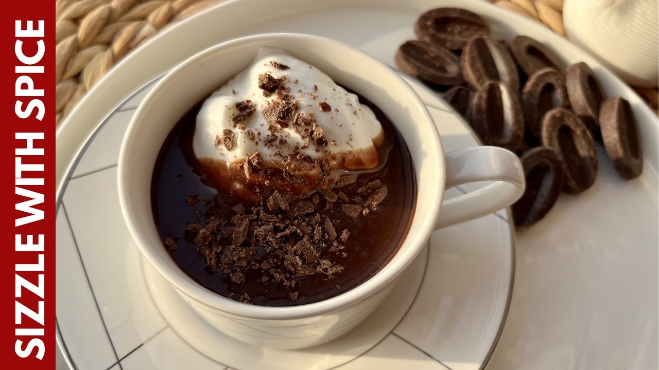 Hot Chocolate Recipe | Creamy & Smooth | Ramadan special