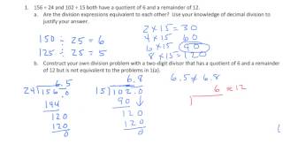 Grade 5 EngageNY Eureka Math Module 2 Lesson 26