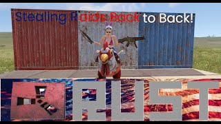 We STOLE 2 RAIDS in a Matter of MINUTES -Rust