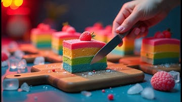 "Satisfying Dessert Cutting for Sleep & Relaxation | ASMR"🍰🔪😴✨"