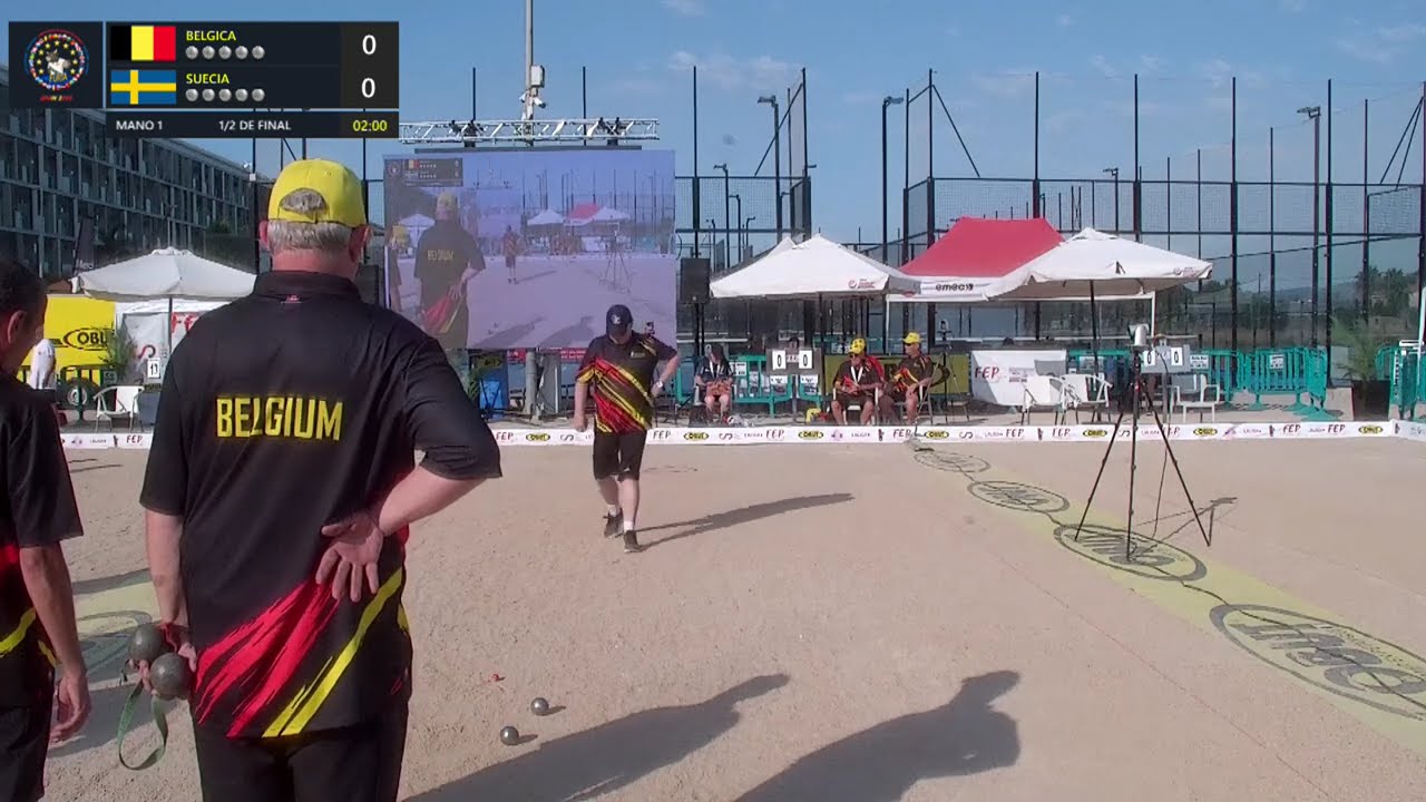 Miniature : Bélgica vs Suecia - 1/2 F Camp. Europa Veteranos 2025