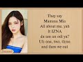 Izna Mamma Mia Easy Lyrics