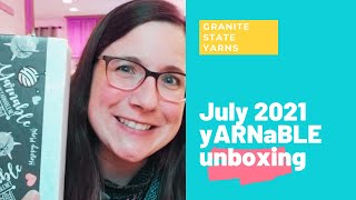 July 2021 yARNaBLE Unboxing