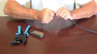 F Connector RG6 Quad Cable Termination - ECD