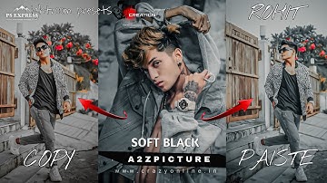 Soft & Black Tone Color Presets |Lightroom Mobile Preset  DNG | Soft Black Presets |Editing Tutorial