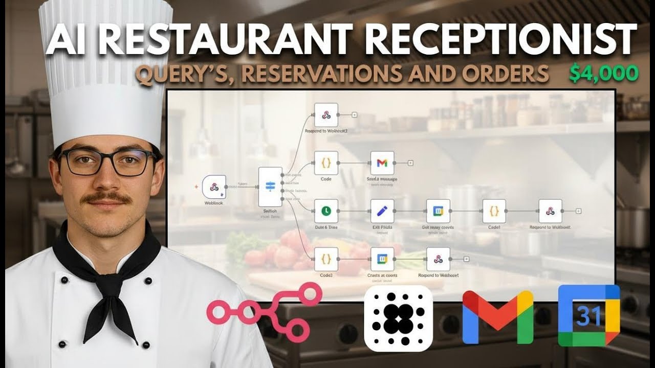 Я создал ИИ-администратора ресторана, который назначает реальные столики (а не только временные и...