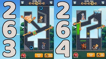 How to Loot 2 - Hero Rescue & Pin Pull Level 263 & 264