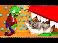 Zombies et hamster dans un labyrinthe avec des piges cours dobstacles   bonus