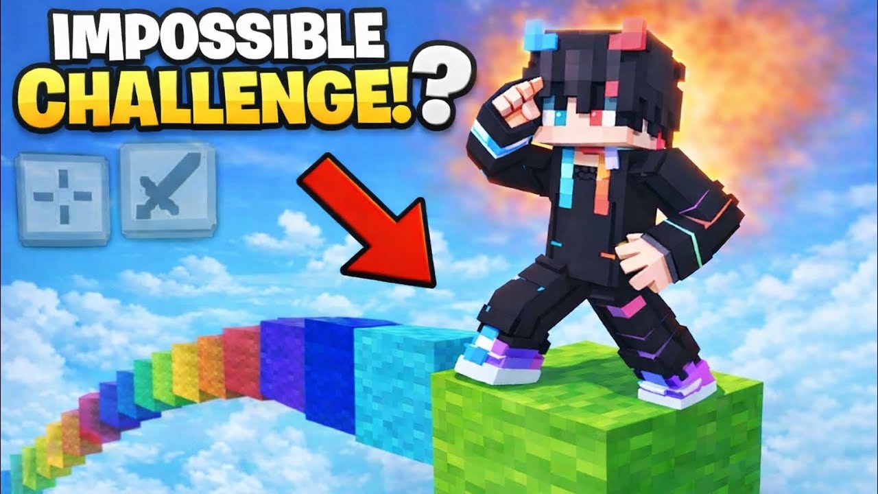 Hardest Minecraft Skills Challenge🔥 | Can I Master Them All? - YouTube