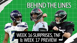 NFL Early Week 17 Opening Odds | Behind the Lines with BetMGM | Early Lines and Week 16 Recap