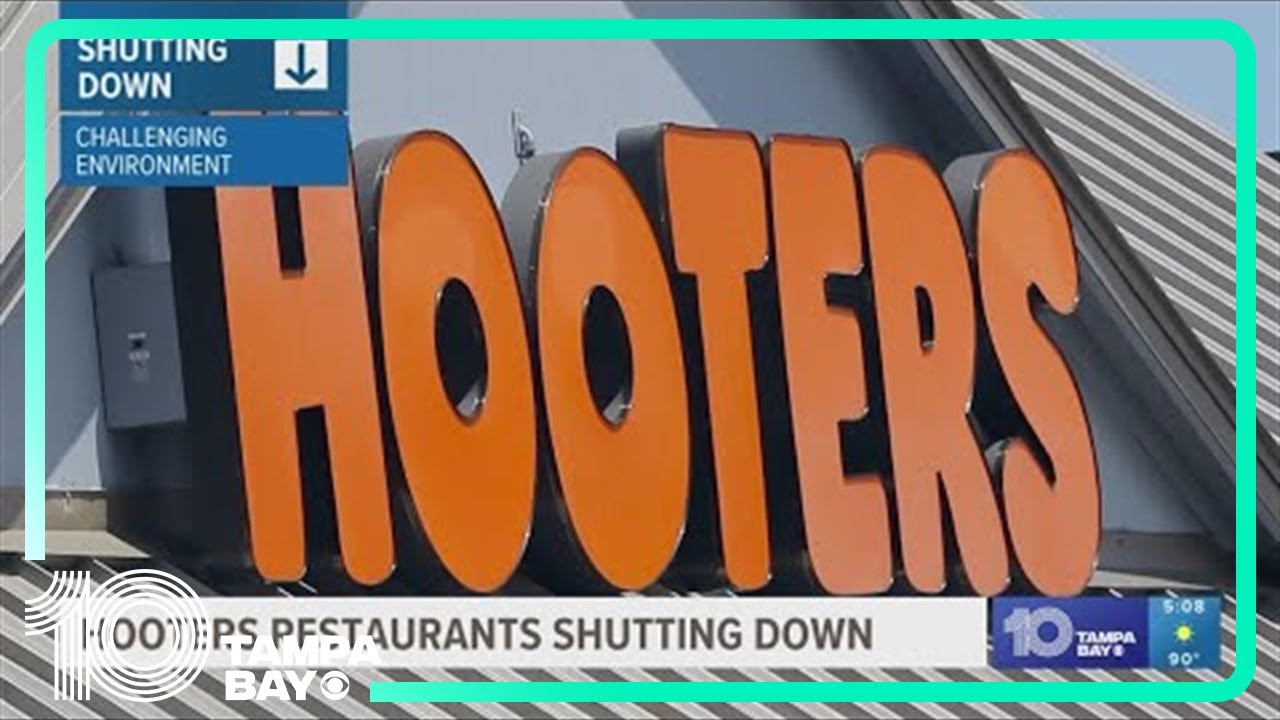 Hooters will close over 40 locations this year