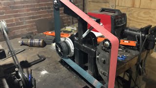 Building a simple 2x72 belt grinder