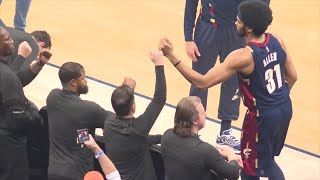 Jarrett Allen returns for game against Heat following knee injury