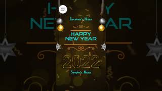 Editable Whatsapp New Year Wish