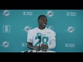 RB De'Von Achane meets with the media | Miami Dolphins