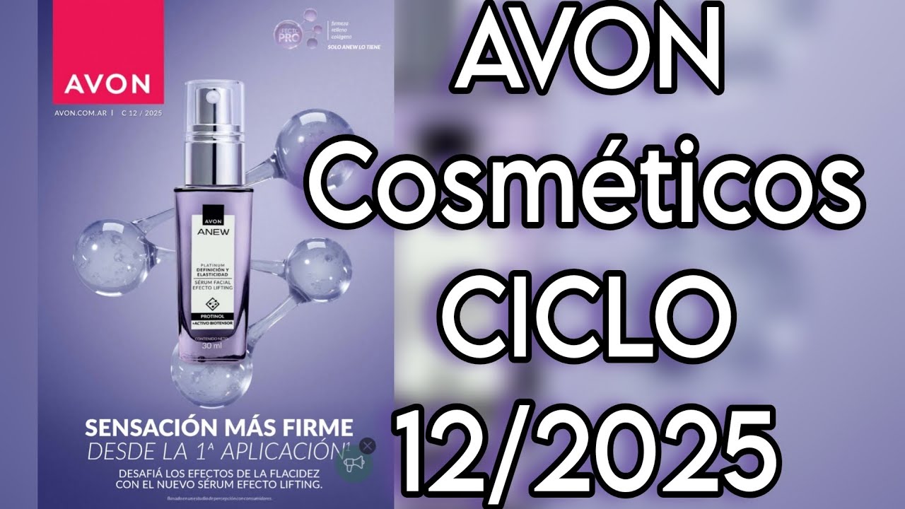 AVON CICLO 12/2025 COSMÉTICA ARGENTINA