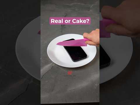 Real or Cake? 😂🍰 #everythingiscake #realorcake #iphone iphone15