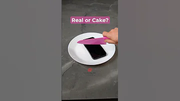 Real or Cake? 😂🍰 #everythingiscake #realorcake #iphone iphone15