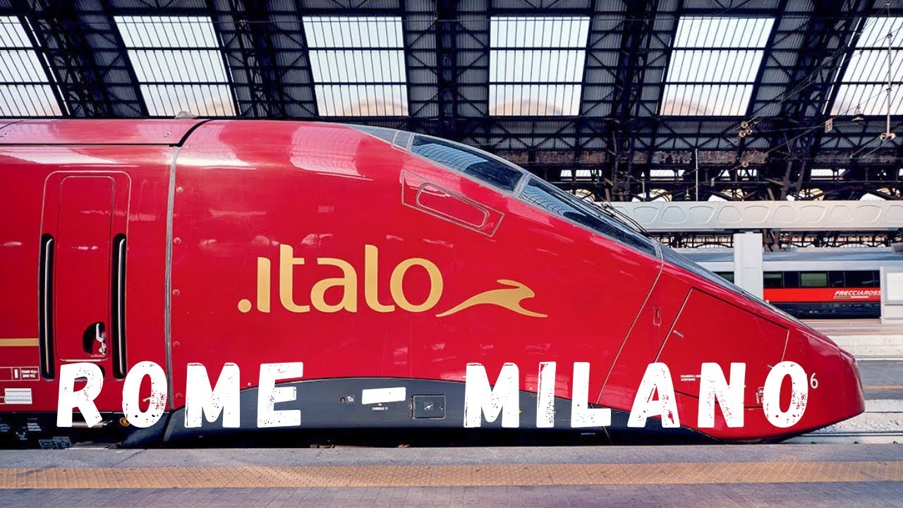 Rome – Milano by .Italo train