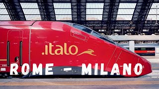 Rome - Milano by .Italo train