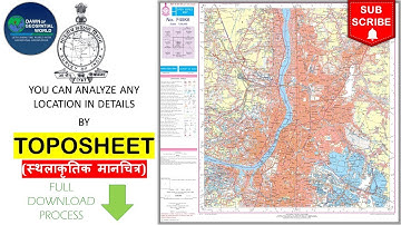 Download Toposheets from Survey of India for Free | Open Series Maps | Topographical Map Download