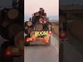 Tire EXPLODES on Logging Trailer! #shorts 😱Reifen EXPLODIERT am Forstanhänger! 😱벌목 트레일러에서 타이어 폭발! 😱