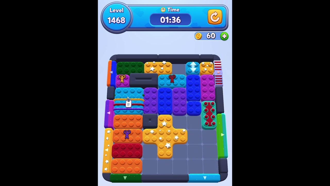 colorblock jam level 1468 - YouTube