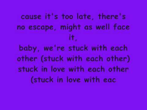 Stuck with each other Shontelle feat aKon Lyrics
