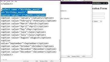 HTML Form with actionform.php