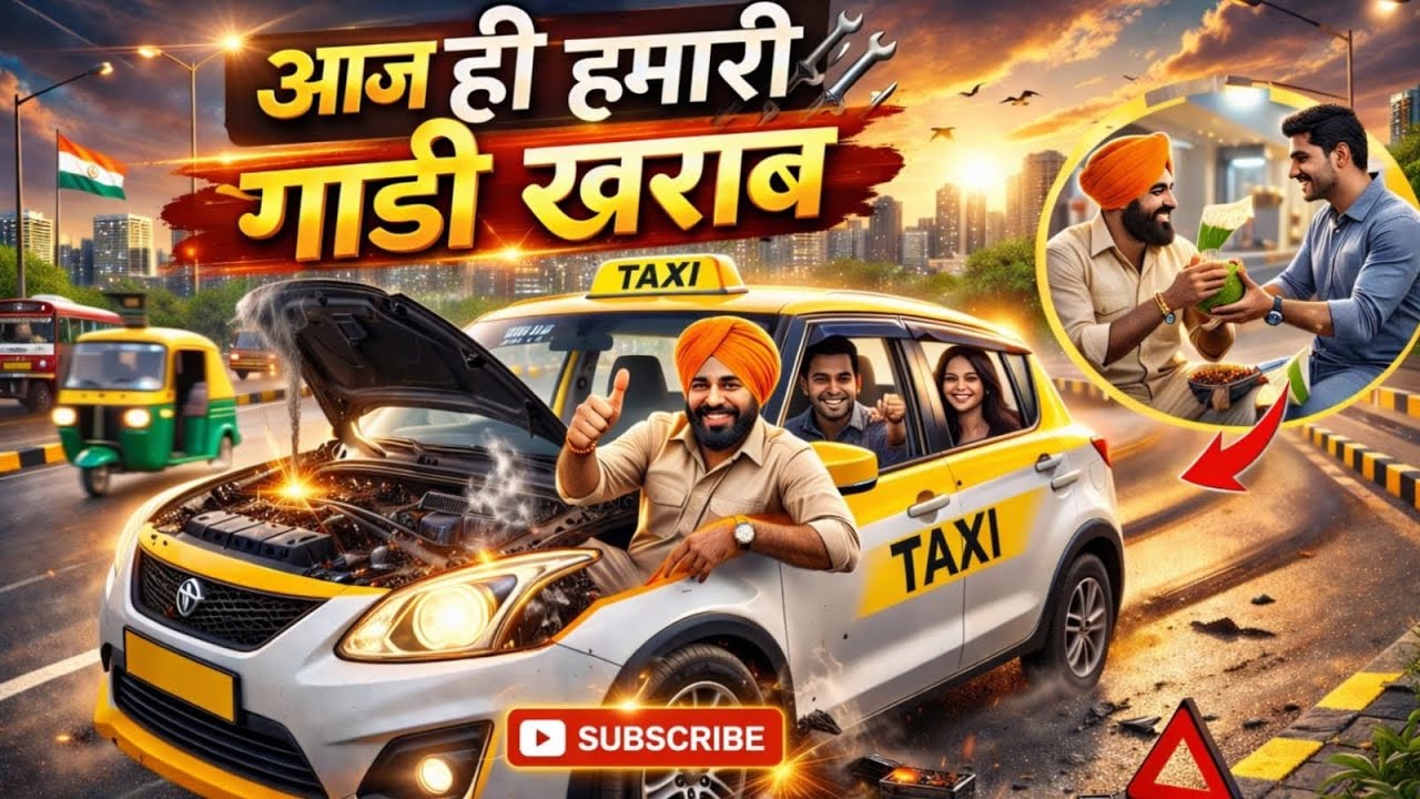 Aaj Ho Gayi Hamari 🚙Kharab #CabDriver