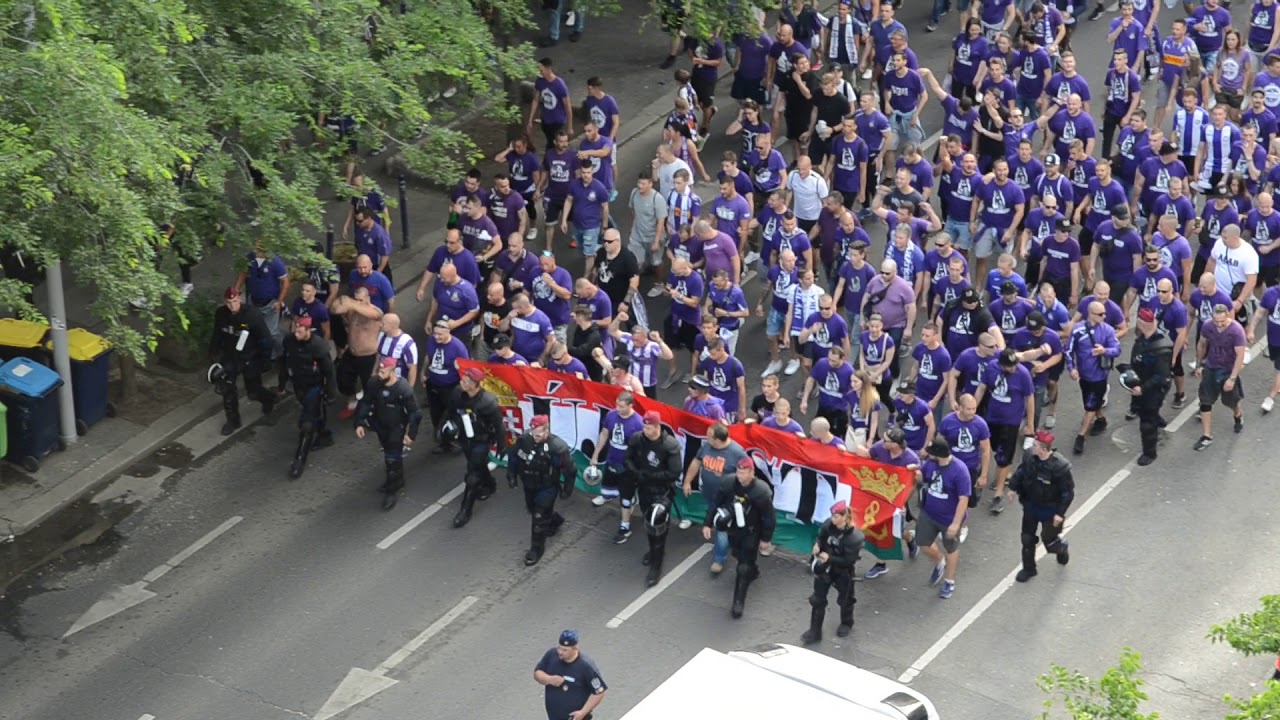 Újpest vonul 2018.05.23.