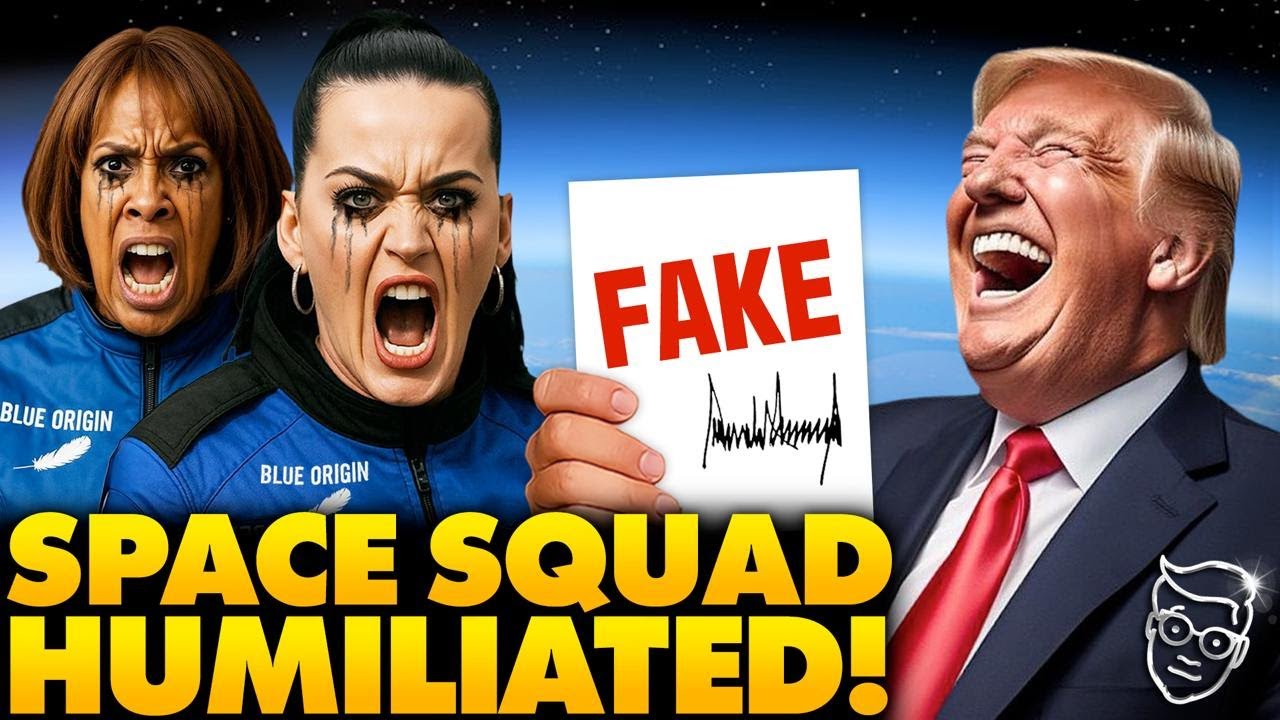 Katy Perry SCREAMS As Trump Administration EXPOSES Fake Space Ride | 'They Are NOT Real Astronauts’