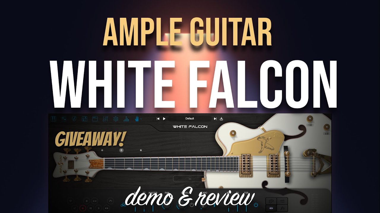 Ample Guitar White Falcon | Демо и обзор (+ ПОДАРОК!)