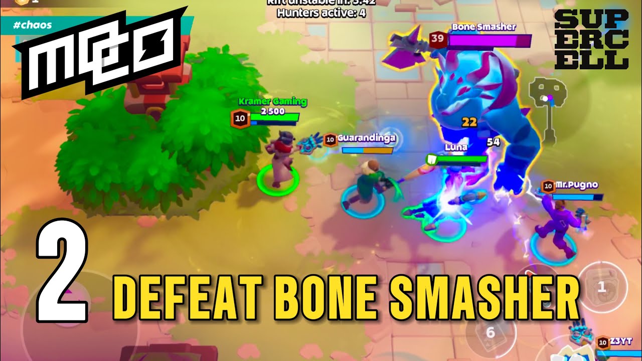 MO.CO New Supercell Game Defeat Bone Smasher Gameplay Part 2 (Android ...
