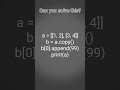 type your answer #shorts #short #coding #python #pythoncoding #code #pythoncoding #pythonprogramming