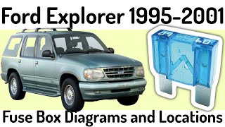 (1995-2001) Ford Explorer Fuse Box Diagrams and Fuse Panel Locations✅