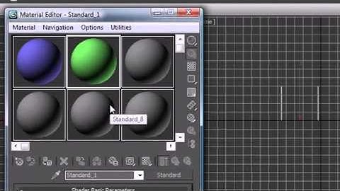 3Ds Max Tutorial   15   Material Editor
