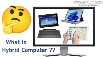 What is Hybrid Computer?, Types of Hybrid computer, Features of Hybrid computer, Computech, Computer