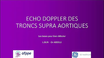 Qu'est-ce qu'un écho doppler des TSA ?