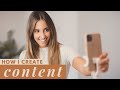 How I Plan and Create my Content (Instagram Reels & YouTube workflow)