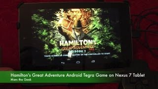 Hamilton's Adventure Tegra HD Game on Nexus 7 Tablet  (Game is $3.99) screenshot 2