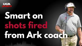 Kirby Smart on the shot taken by Arkansas' coach
