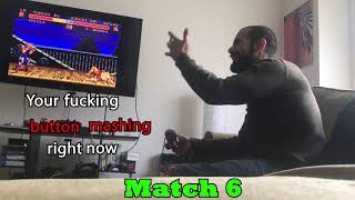 Crushing my friend at street fighter. screenshot 5
