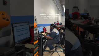 Jump scare 😱 #funny #techtok #worklife #reels #techs #automotive #hondausa #comedyvideos