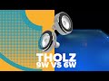 Refletor Tholz 9W e 6W - Comparativo - Instalação em Piscina Antiga